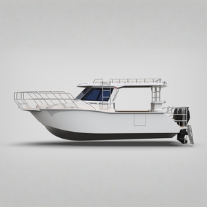 <span class=keywords><strong>Barco</strong></span> de Pesca Australiano en Oferta, <span class=keywords><strong>8m</strong></span>, con Techo Rígido Extensible, Casco en V Profunda, de Aluminio, para Alta Mar - Product Image 2