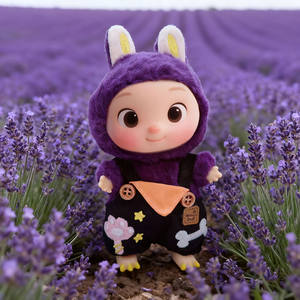 Prima seconda generazione smaltato da 17cm per bambola vestiti per bambini Set scatola cieca vestiti appesi peluche accessori per abbigliamento - Product Image 3