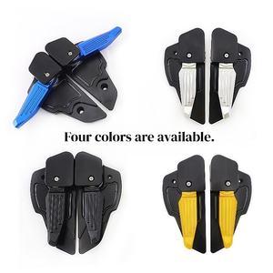 ที่พักเท้ามอเตอร์ไซค์สำหรับเวสป้า สปริ้นท์ พรีมาเวร่า จีทีเอส ซุปเปอร์ <span class=keywords><strong>150</strong></span> อลูมิเนียม CNC ดีไซน์สำหรับการเดินทางไกล ให้ความสะดวกสบาย - Product Image 4