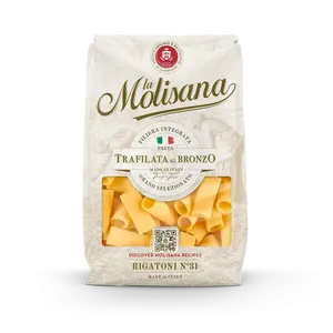 Pasta Molisana No. 031 Rigatoni de Trigo Duro Sin Refinar, Paquete de 24 Unidades en Bolsa de 500g - Product Image 1