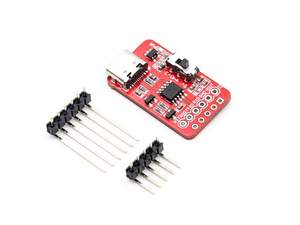 Programador BSSY)Makerfabs ESP32 USB2UART Baseado em CH340K com Conversão de Porta Dupla e Chave de Alimentação 3.3V/5V - Product Image 2