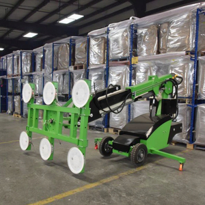 500KG 600kg Electric Granite <strong>Marble</strong> Slab Glass Plywood Lifting Equipment Mobile Suction Cups <strong>Vacuum</strong> <strong>Lifter</strong> - Product Image 1