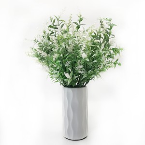 Flores Artificiales de Lavanda Resistentes a los Rayos UV, Plantas de Plástico <span class=keywords><strong>para</strong></span> Jardín, Porche, Ventana, Decoración del Hogar, Venta al por Mayor - Product Image 4