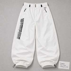 Pantaloni da Sci Larghi Personalizzati da Uomo, Impermeabili in <span class=keywords><strong>Lino</strong></span>, Gamba Larga, <span class=keywords><strong>Cargo</strong></span>, Taglie Forti, Sportivi Casual, Pantaloni da Neve Larghi da Uomo - Product Image 2