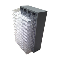 Armoire de rangement à tiroirs en plastique multi-usages durable à 48 tiroirs