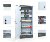 Boîtier de distribution d'énergie basse tension XL-21 100A avec barre omnibus IP55, armoire de commande électrique industrielle