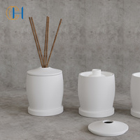 Huile parfumée de recharge C&H, motif peinture chinoise, huile essentielle parfumée pour décoration intérieure, bâtonnets diffuseurs, sans BPA, bouteille en céramique faite à la main