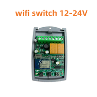 Interrupteur intelligent Wifi Tuya, télécommande universelle 433 MHz, récepteur de porte de garage, module relais 2 canaux