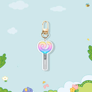 Productos <span class=keywords><strong>Kpop</strong></span> al por Mayor, Llavero Acrílico de Stray Kids, BP, BT, Itzy, Twice, Colgante con Luz, Estilo de Dibujos Animados, Logotipo Impreso, Regalo - Product Image 3