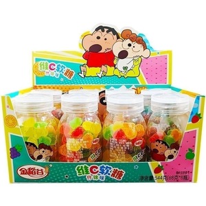 Les mêmes bonbons acidulés que dans "Sugary Shin-chan" Les bonbons gélifiés pour enfants sont disponibles dans une variété de saveurs. Bonbons Sucrés - Product Image 5