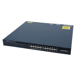 Commutateur réseau d'entreprise WS-C3650-24TD-S/E/L C3650 24 ports Ethernet 10/100/1000BASE-T 2 ports SFP+ Uplink 10G - Product Image 3