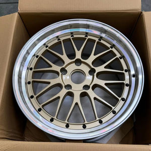 SW 2 pièces forgé or LM aluminium 17 ''18'' 19 ''5x114.3 5x130 jante pour BMW M2 M3 M4 E36 E46 Porsche 997 - Product Image 3