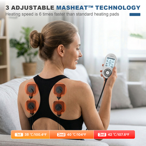 Appareil EMS en gros à double canal A/B indépendant, 61 modes, 20 niveaux de tension, avec fonction chauffante TENS - Product Image 4