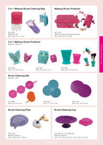 Offre Spéciale de nettoyage de brosse de maquillage réutilisable multifonctionnel 3 en 1 pour nettoyer les outils de maquillage - Product Image 6