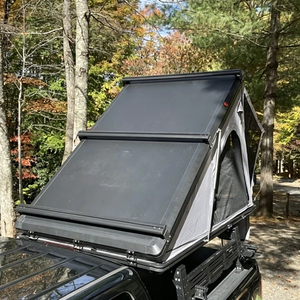 Carpa de techo rígida de aluminio para 4 personas, carpa de techo rígida para 4x4, carpa plegable para techo de coche para acampar - Product Image 1