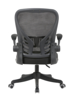 Chaise de bureau ergonomique en tissu maillé, avec appui-tête et accoudoirs réglables, moderne et confortable pour le bureau à domicile et l'ordinateur - Offre Spéciale