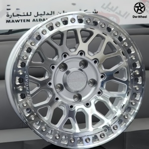Rines Todoterreno Forjados DW de 17, 18, 19 y 20 Pulgadas, Cromados, con Beadlock, 6 Agujeros, 6x139.7, 6x135, <span class=keywords><strong>4x4</strong></span> para RAM 2500, 3500, F250, F350 - Product Image 5