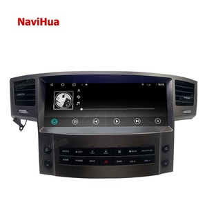 Autoradio Android NAVIHUA avec écran tactile IPS, système de navigation GPS multimédia, électronique automobile pour Lexus LX570 - Product Image 2