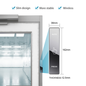 Doortec PB17 Gương Đen Trắng Máy Bay Không Dây <span class=keywords><strong>Push</strong></span> <span class=keywords><strong>Button</strong></span> Switch Cho Tự Động Mở Cửa Đẩy Chuyển <span class=keywords><strong>Push</strong></span> <span class=keywords><strong>Button</strong></span> Nút - Product Image 3