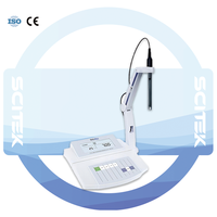 SCITEK pH-Mètre de Paillasse (-2.00-20.00) pH Étalonnage Automatique Écran LCD pH-Mètre de Laboratoire