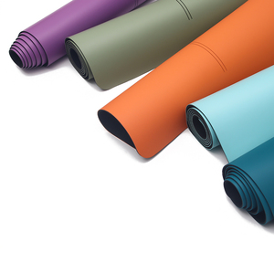 Op Maat Gemaakte Antislip <span class=keywords><strong>Yoga</strong></span> <span class=keywords><strong>Mat</strong></span> Milieuvriendelijk Natuurlijk Rubber Met Boog Ontwerp Duurzaam Pu Rubber Ovale Curve Pu <span class=keywords><strong>Yoga</strong></span> Matten - Product Image 3