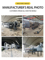 Four de carbonisation continu 500 kg/h pour la fabrication de briquettes de bois et de charbon de bois