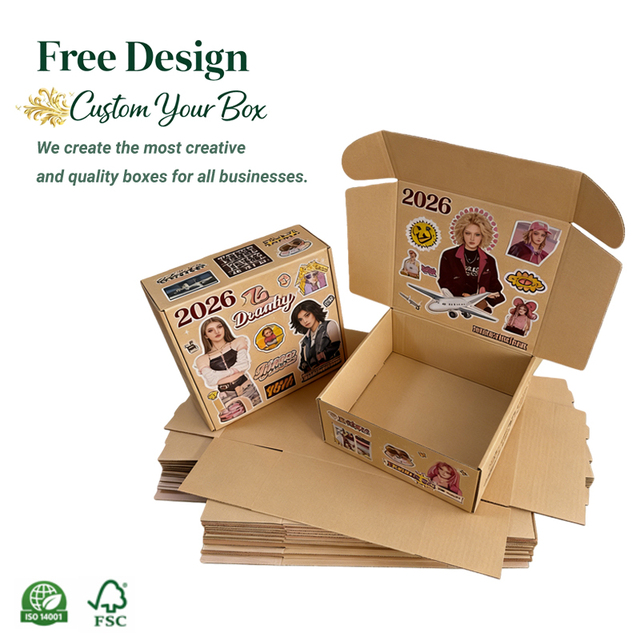 Custom Eco Friendly Packaging Boxes Paper Box Cardboard Packaging Solutions Manufacturing Services Caixa