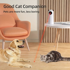 Jouets interactifs à pointeur laser automatique nouvellement améliorés pour chatons lasérés trop occupés – Jouets laser à trajectoire réelle activés par le mouvement - Product Image 4
