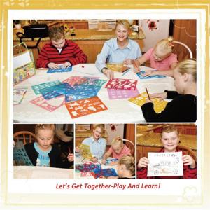 Kustom stensil alfabet desain Template stensil Anda sendiri PP lukisan plastik Kit pendidikan menggambar Set untuk anak-anak - Product Image 5