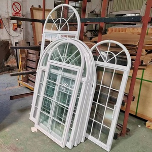 Arched <strong>Window</strong> with Grill Design Glass <strong>Window</strong> French <strong>windows</strong> with Arches - Product Image 3