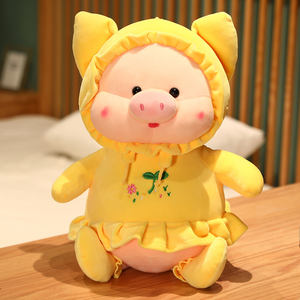 Peluches de Cerdo, Juguetes de Peluche de Algodón Súper Suaves con Relleno de PP para Decoración del Hogar, Lindos ODM para el Día de San Valentín - Product Image 3