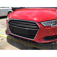 Spoiler de pare-chocs avant en fibre de carbone A3 pour Audi A3 berline 2017 2018