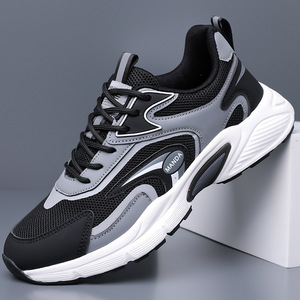 Manda Mesh – chaussures de course pour hommes, baskets d'été respirantes, légères, sportives et décontractées, bout rond, à lacets, semelle extérieure en caoutchouc - Product Image 2