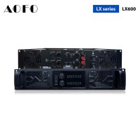 LX600 Çift Kanallı 600W H Sınıfı Profesyonel Ses Güç Amplifikatörü Yüksek Çıkışlı Amfi, PA Hoparlör Subwoofer Sahne Sesi için