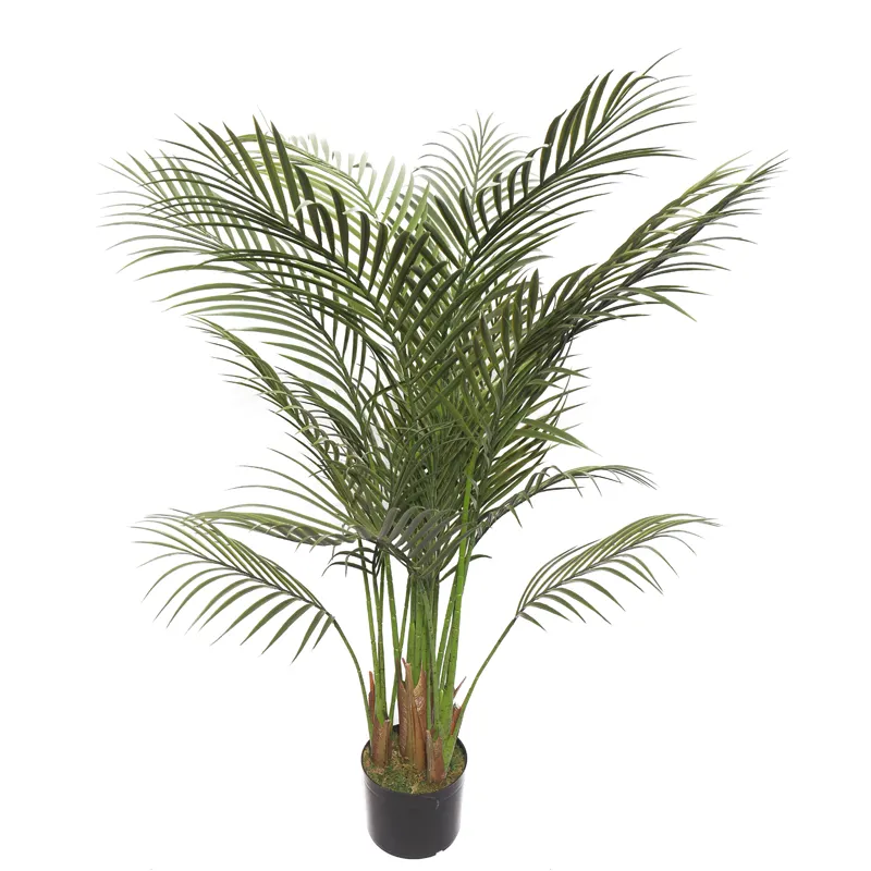 Горячая Распродажа высококачественное искусственное зеленое декоративное дерево имитация гавайской пальмы искусственное растение искусственное дерево