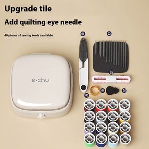 Kit de Costura Magnético Portátil Mini con Aguja e Hilo, Kit de Costura de Emergencia para Viajes con Material PP Pequeño para Uso Manual - Product Image 2