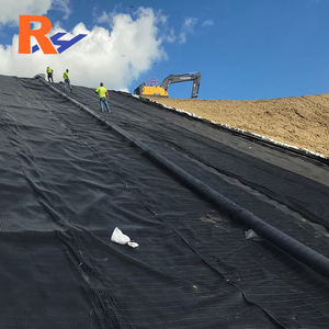 Géomembrane texturée en PEHD pour les bassins de <span class=keywords><strong>lixiviation</strong></span>, les installations de stockage des résidus, les revêtements des bassins de <span class=keywords><strong>lixiviation</strong></span> pour le cuivre/l'or/la argent/le nickel - Product Image 3