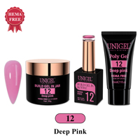Kit de Gel de Construction Solide 3-en-1 Personnalisé OEM ODM en Gros, Vernis à Ongles Longue Durée UV LED, Fournitures pour Salons de Manucure Prises en Charge