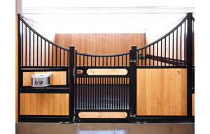 Seepoem popolare scuderia prefabbricata con porta incernierata stalla per cavalli frontali fienili - Product Image 6