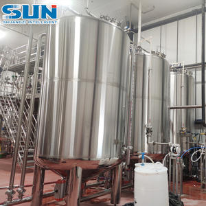 Heiß verkaufter Drei-Effekt-Fallfilm-Vakuum verdampfer für die Fruchtsaft konzentration - Product Image 4