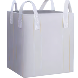 Heavy Duty <span class=keywords><strong>PP</strong></span> Tecido FIBC Saco Jumbo 1 Ton Capacidade, 4 Loops Top Lift Saco A Granel para Grão/Cimento/Pó Mineral - Product Image 1