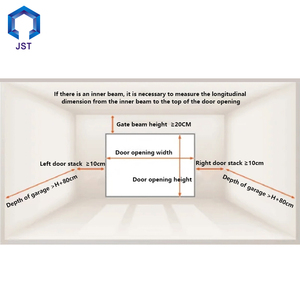 <span class=keywords><strong>Porte</strong></span> <span class=keywords><strong>de</strong></span> <span class=keywords><strong>garage</strong></span> électrique <span class=keywords><strong>sectionnelle</strong></span> en acier inoxydable automatique et rapide <span class=keywords><strong>pour</strong></span> villa - Product Image 5