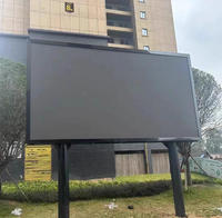 Affichage numérique LED extérieur HiLED P5 5 mm pleine couleur 16:9, étanche, publicité commerciale, animations graphiques SDK, IP65, garantie 3 ans