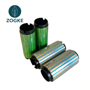 Échantillon Gratuit Ruban Holographique BOPP Transparent Brillant Facile à Déchirer Étanche pour Scellage de Sacs et Ouverture de Boîtes à Tabac Activé par l'Eau - Product Image 1