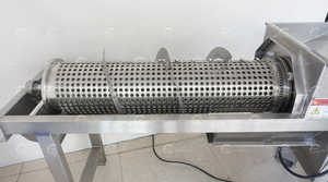 Tự động thép không gỉ lựu da loại bỏ máy lột nhấn hạt separator deseeder cho chế biến trái cây - Product Image 3