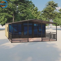 WinFair Chine Luxe Mini Petit Module Maison Modulaire Deux Chambres Préfabriqué Préfabriqué Mobile Extensible Conteneur Maison à vendre