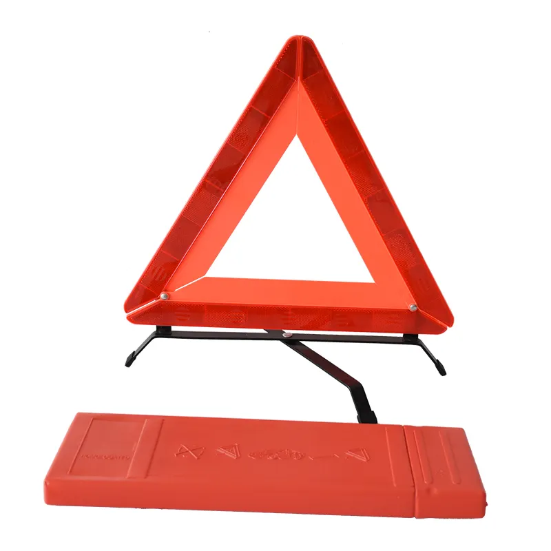 Stangdar-señal de advertencia reflectante para emergencia de coche, Triángulo de Seguridad de Carretera de alta visibilidad, aprobado por la marca europea R27