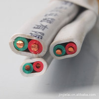 300/500V BVVB Twin und Earth Cable 1.5mm 2.5mm 4mm Copper core 2/3 Core PVC Insulated BVVB elektrische drähte für House