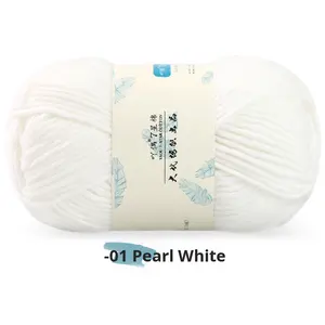 Fil à tricoter Yaoou 7 étoiles 100% acrylique, 7 brins, coton laitier, fait main, pour écharpe DIY, fil épais, exclusivité transfrontalière - Product Image 6