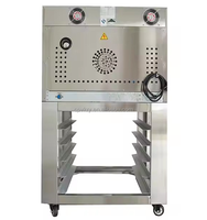 Support industriel commercial de four électrique de cuisinière à Air chaud d'acier inoxydable de conception de support de 4 plate-formes pour la vapeur de Convection pour la boulangerie